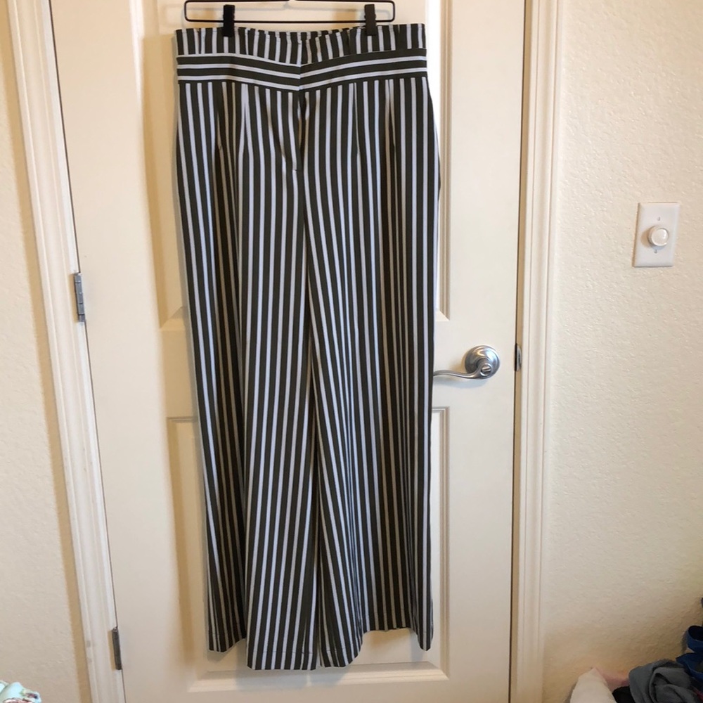 Striped Palazzo Pants